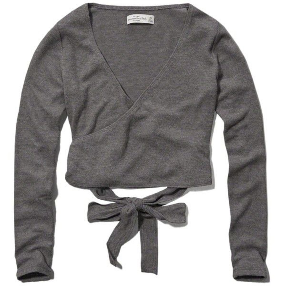 Abercrombie & Fitch Wrap Top